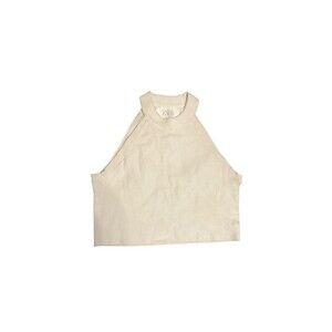 Zara white sweater halter neck crop top girls teen 11/12